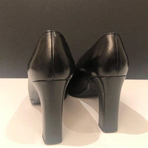 black chanel high heels|More.